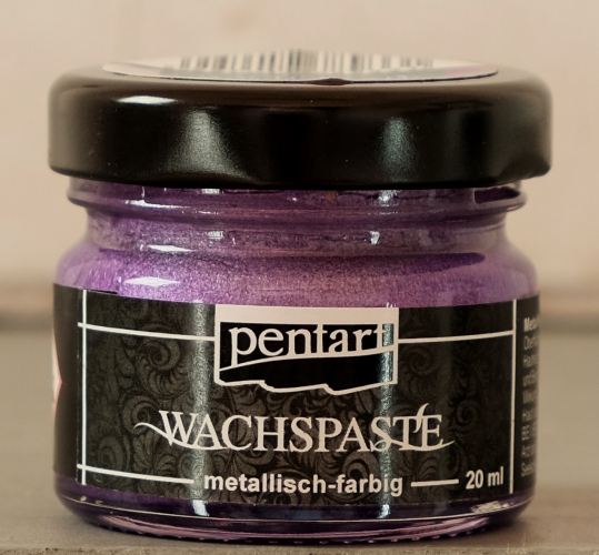 Wachspaste metallisch - Lila