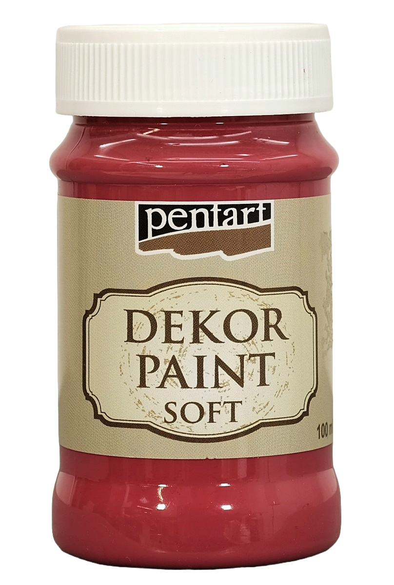 Dekor-Farbe chalky - cardinal red