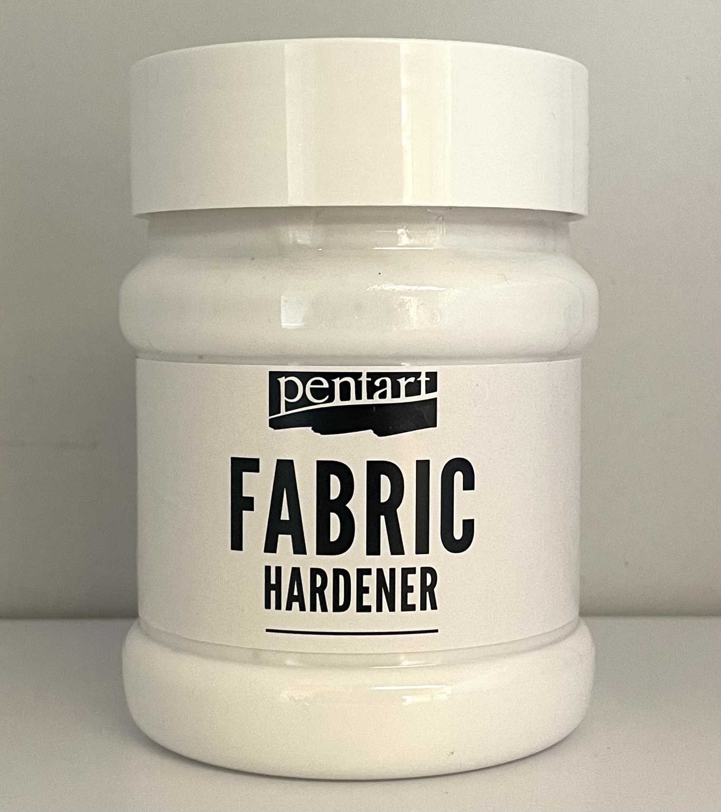 Fabric hardener / Textilhärter