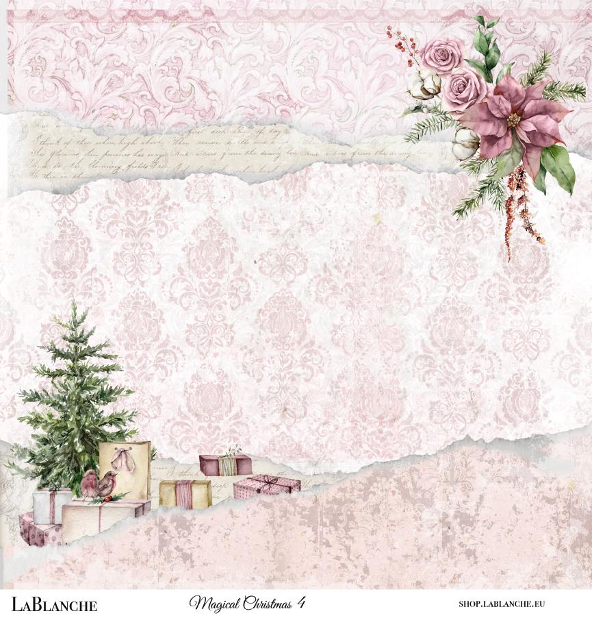 Designpapier "Magical Christmas" 4