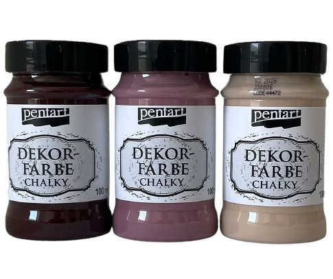 Dekor Farben Set Bordeaux