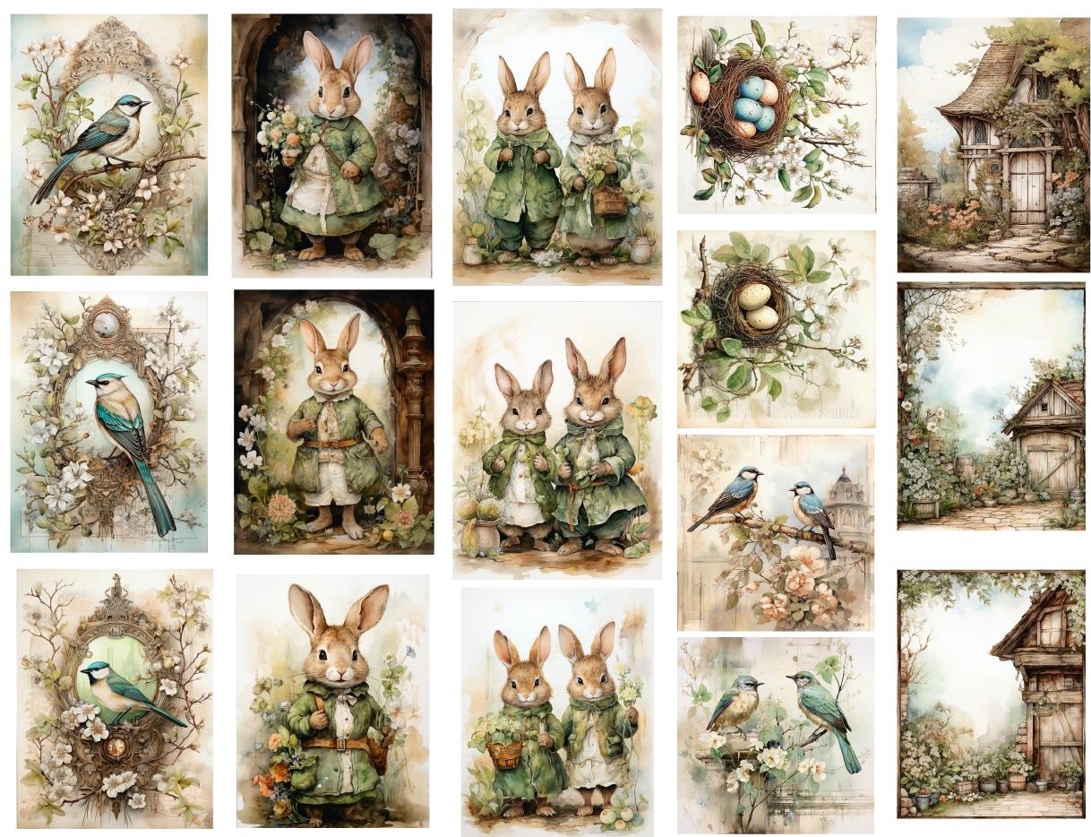 Tags "Familie Hase" (5 Stk.)
