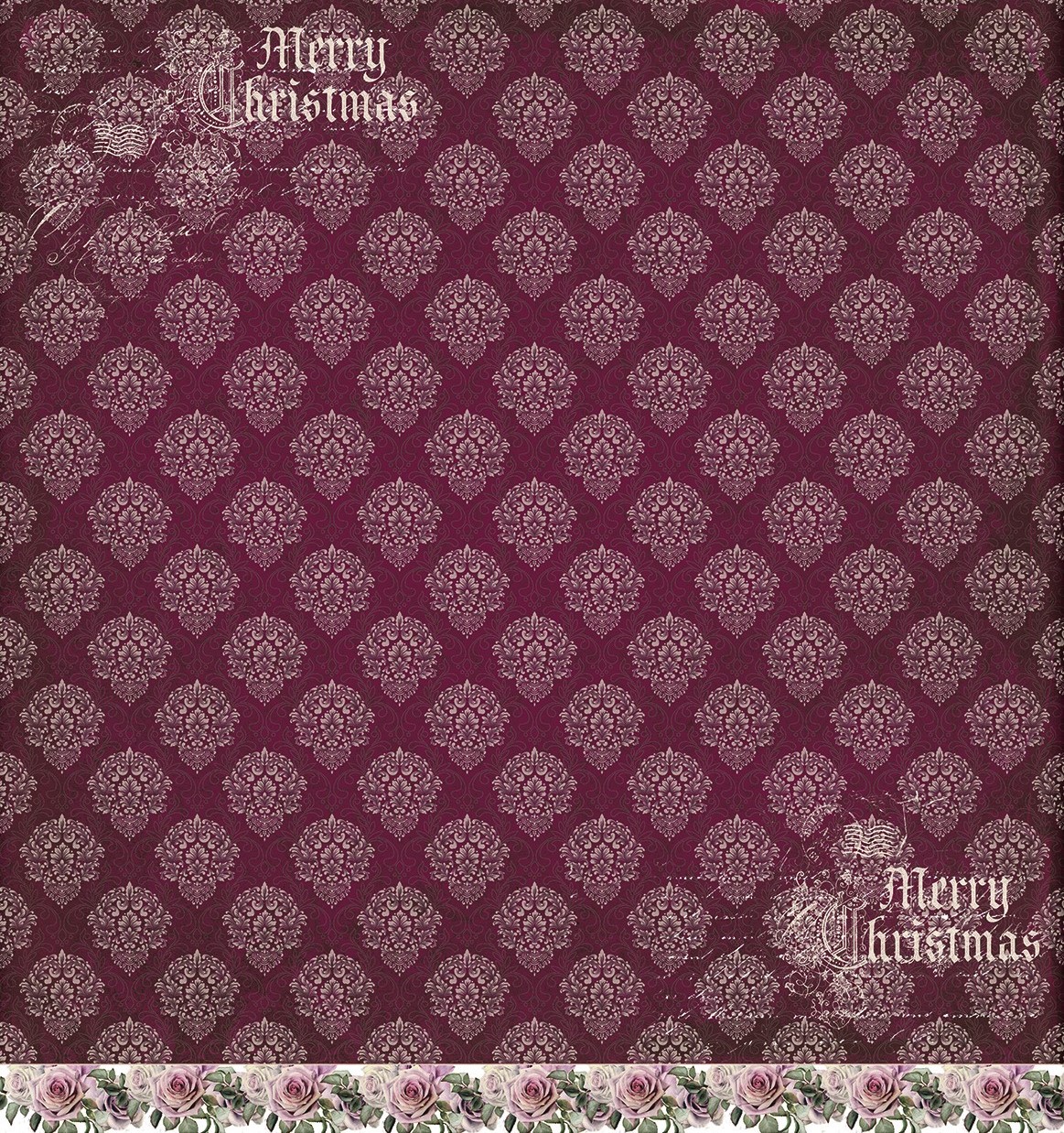 Designpapier "Boho Christmas" 4