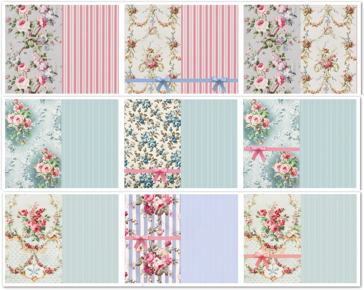 Tags "Floral" (3 St.)