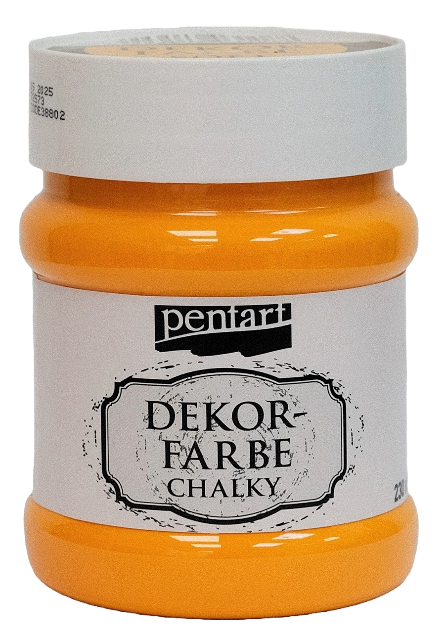 Dekor-Farbe chalky - sonnengelb (230 ml)