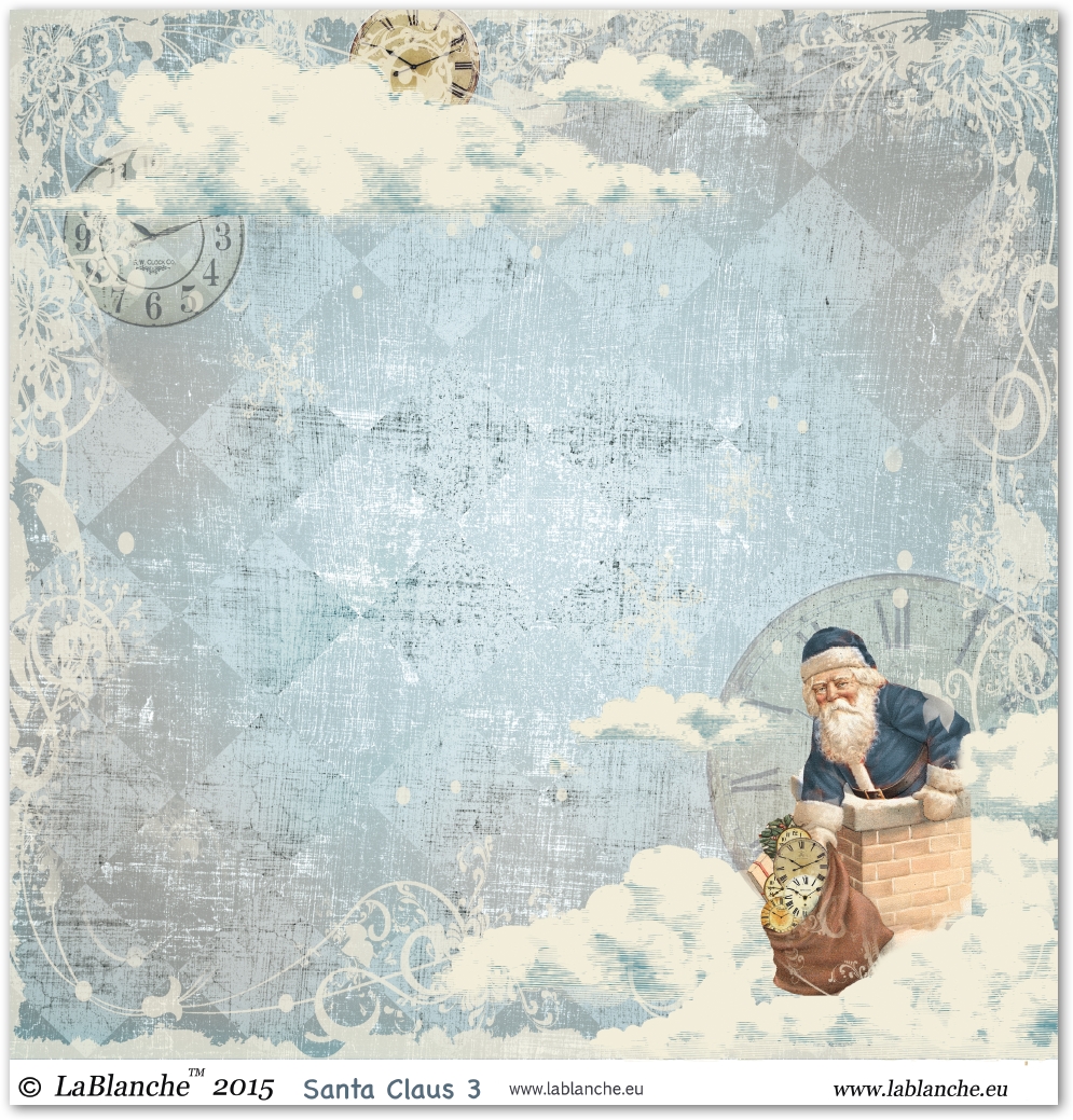 Designpapier "Santa Claus" 3