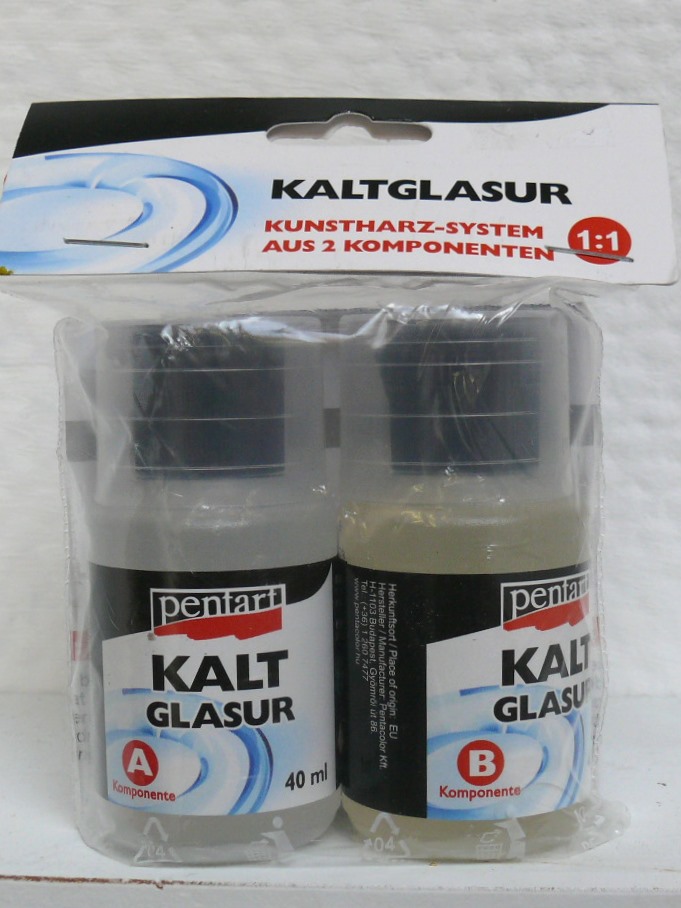 Kaltglasur / Super Glass Resin 2 Komponenten