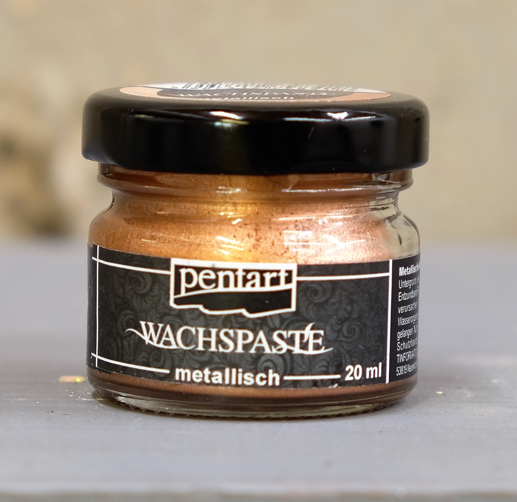 Wachspaste metallisch - Bronze