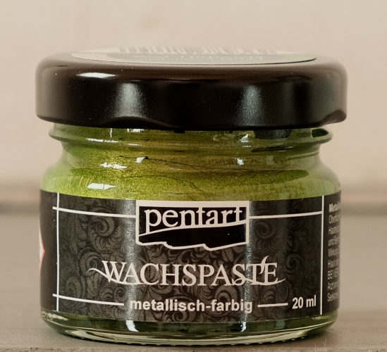 Wachspaste metallisch - Grün