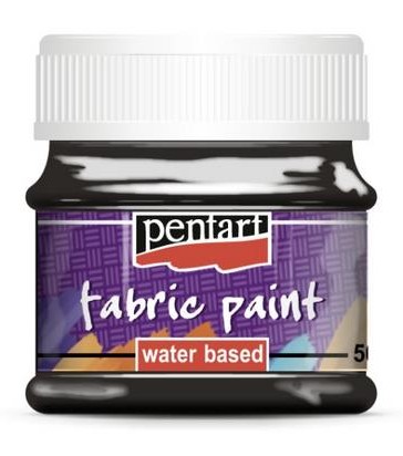 Stofffarbe/Fabric Paint - schwarz