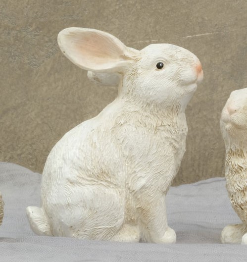 Hase sitzend, aus Resin