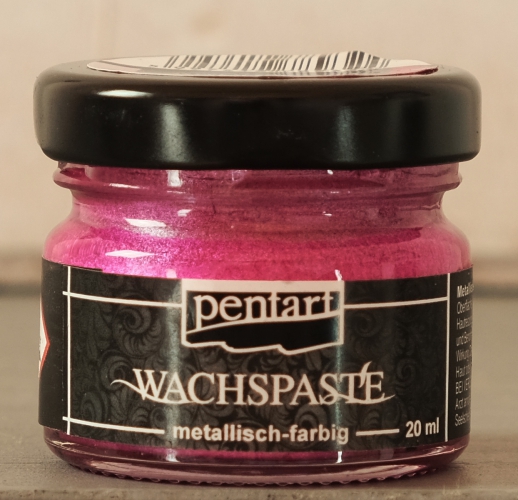 Wachspaste metallisch - Magenta