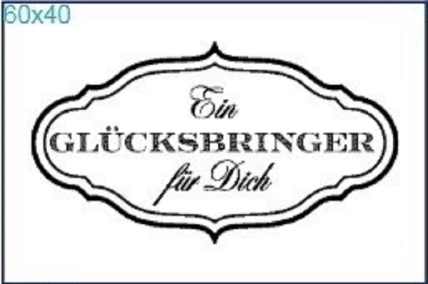 Stempel "..Glücksbringer.."