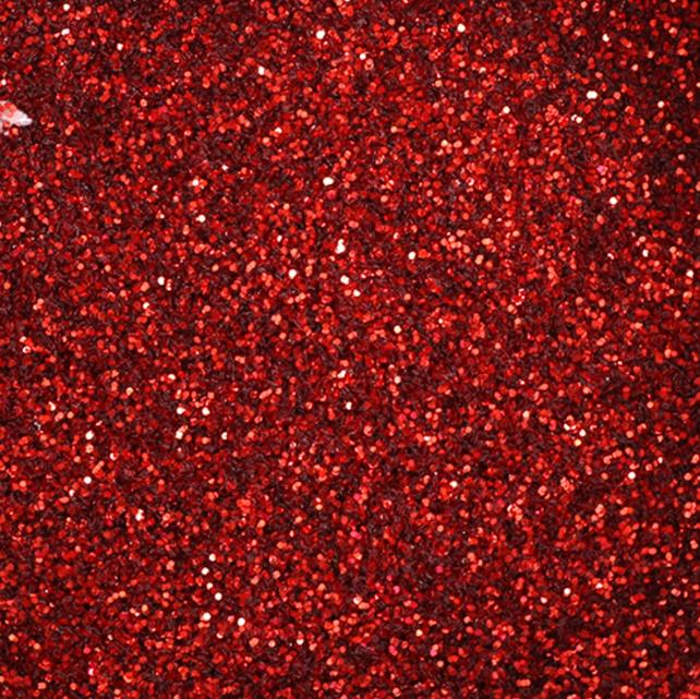 Glitter-Pulver, rot