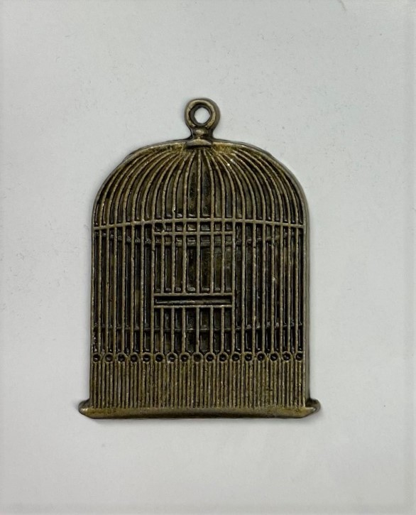 Metall-Embellishment "Käfig"