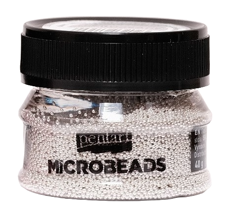 Microbeads - silber