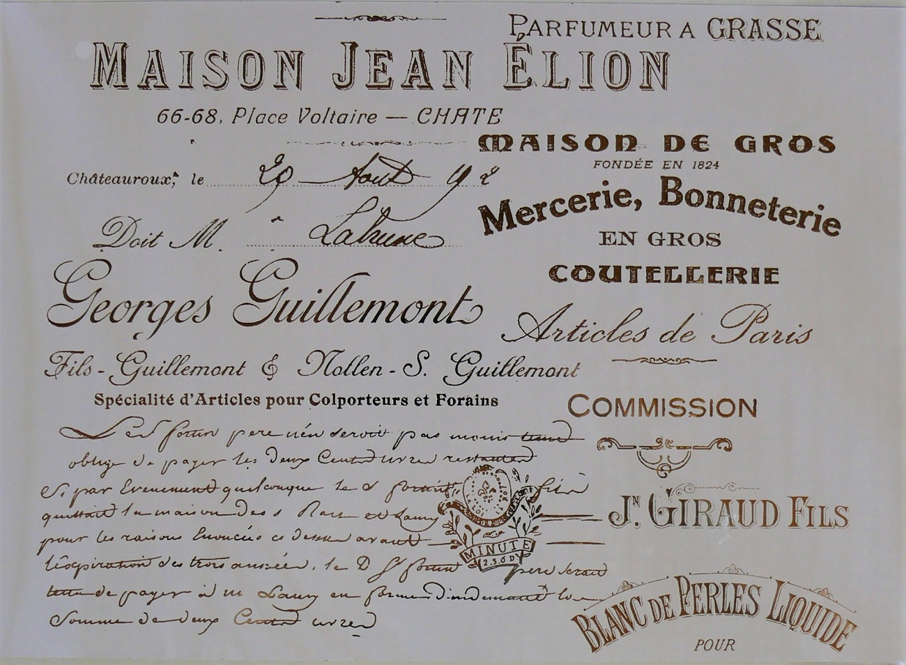 Transfermotive "Maison" - gold