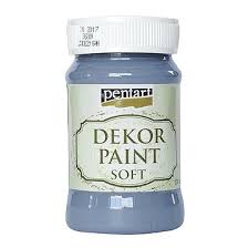 Dekor-Farbe chalky - Indigo