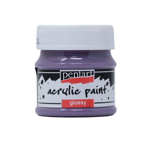 Acrylfarbe glossy - Dunkellila