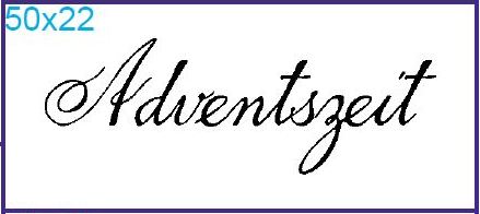 Stempel "Adventszeit"