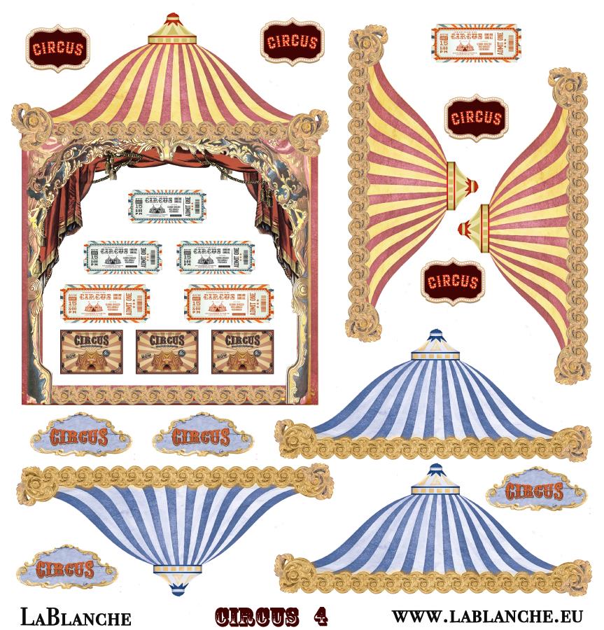 Designpapier "Circus" 4