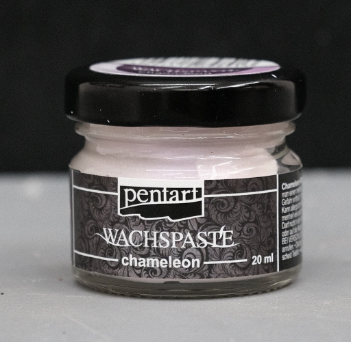 Wachspaste Chamäleon - Violett