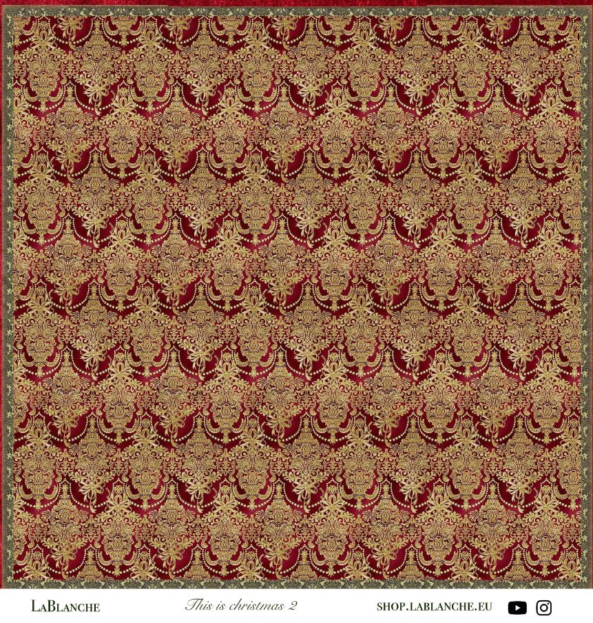 Designpapier "This is christmas" 2