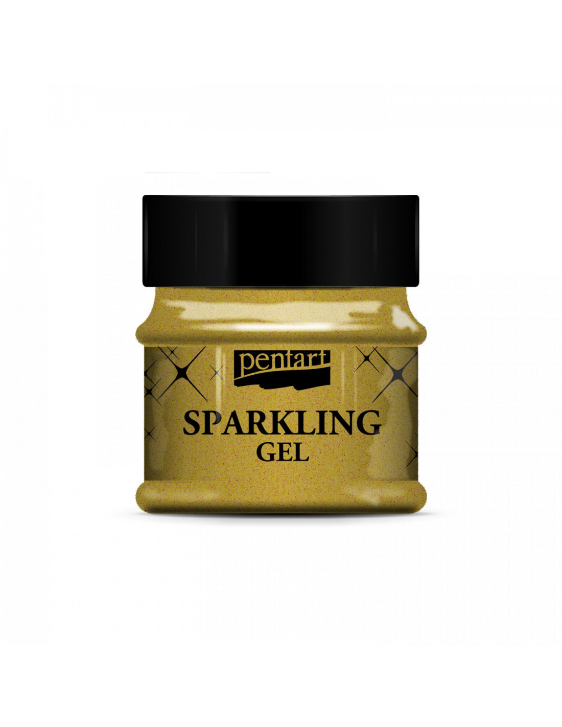 Sparkling Gel Transparent Gold 50 ml