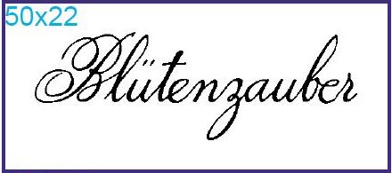 Stempel "Blütenzauber"