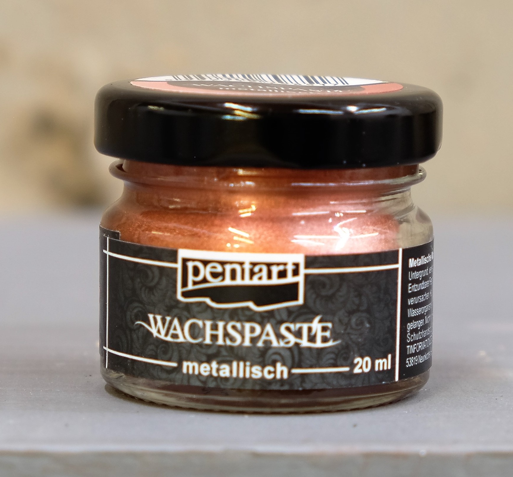 Wachspaste metallisch - Kupfer