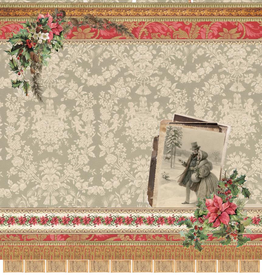 Designpapier "Royal Christmas" 5