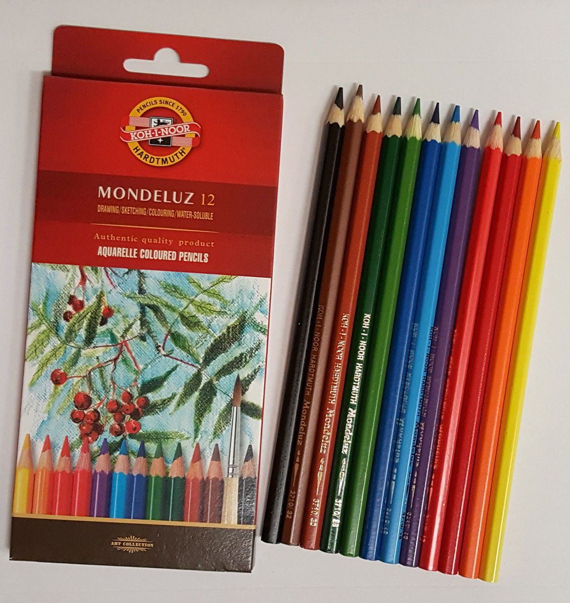 Mondeluz Aquarellstifte (12 St.)