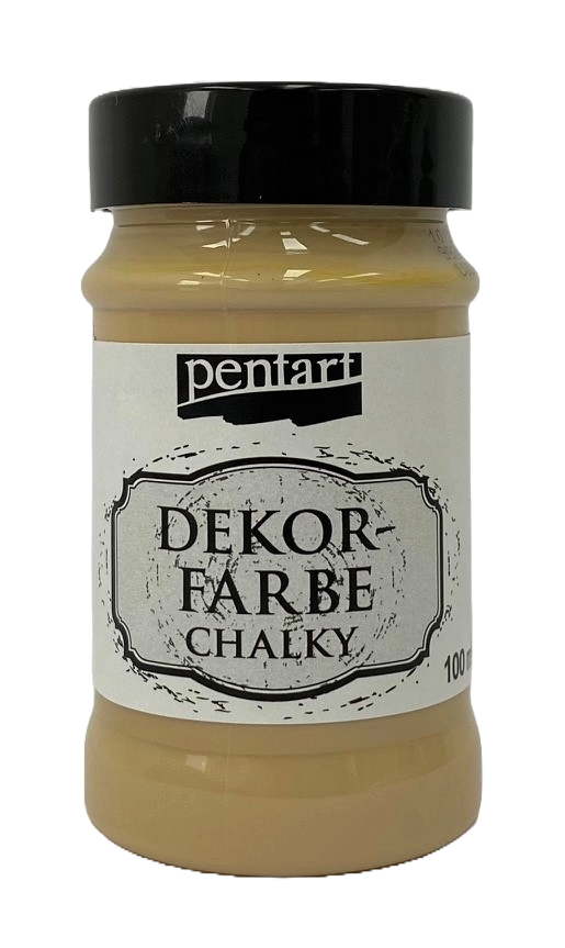 Dekor-Farbe chalky - gelber Sand